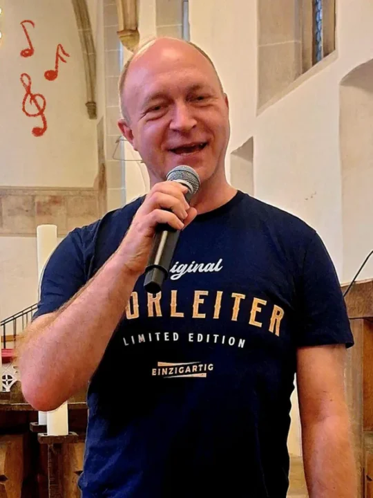 Unser Chorleiter Thomas Manz
