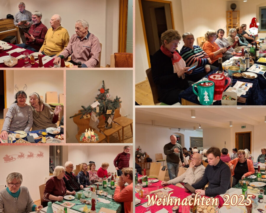 Jahresrückblick 2025 Unsere Weihnachtsfeier