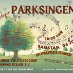 Werbung für das Eschdorfer Parksingen am 4.Juli 2026